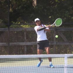 Don Bosco Prep High School Athletics - Tennis player on the court