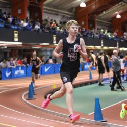 Don Bosco Prep High School Athletics - Running Track with teammate