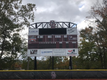 Don Bosco Prep Stadium Scoreboard