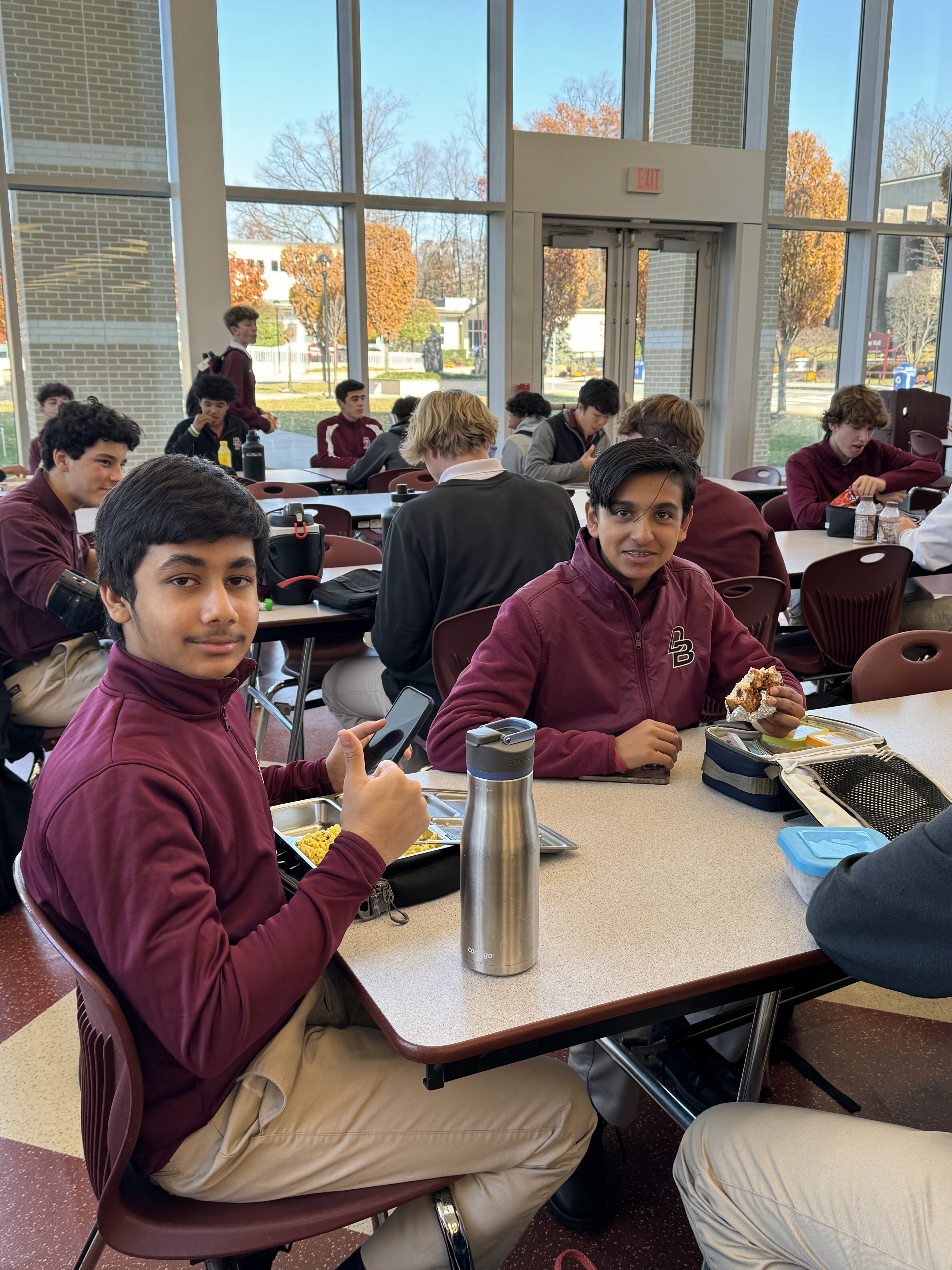 Students Eating Lunch